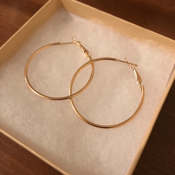Jewelry - New | Gold Hoop Earrings